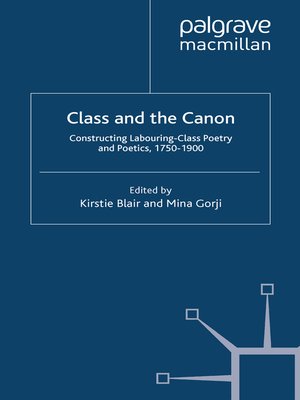 cover image of Class and the Canon